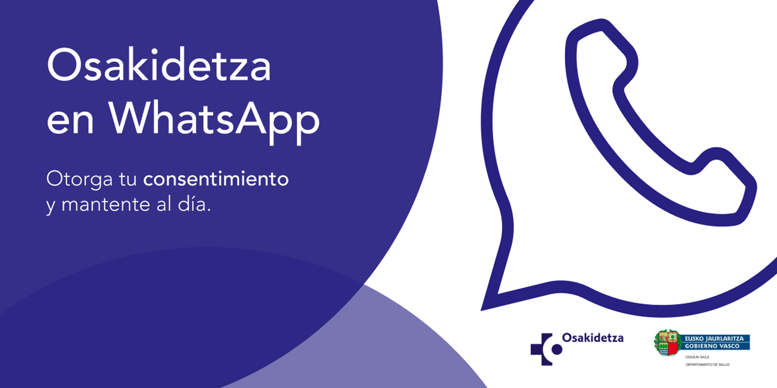 Osakidetza en WhatsApp